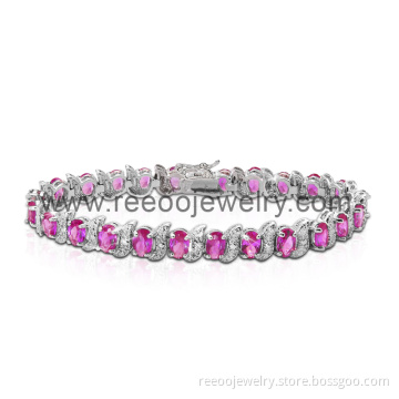 Exquisite 925 Silver Jewelry Set Ladies Bracelet  (B002)
